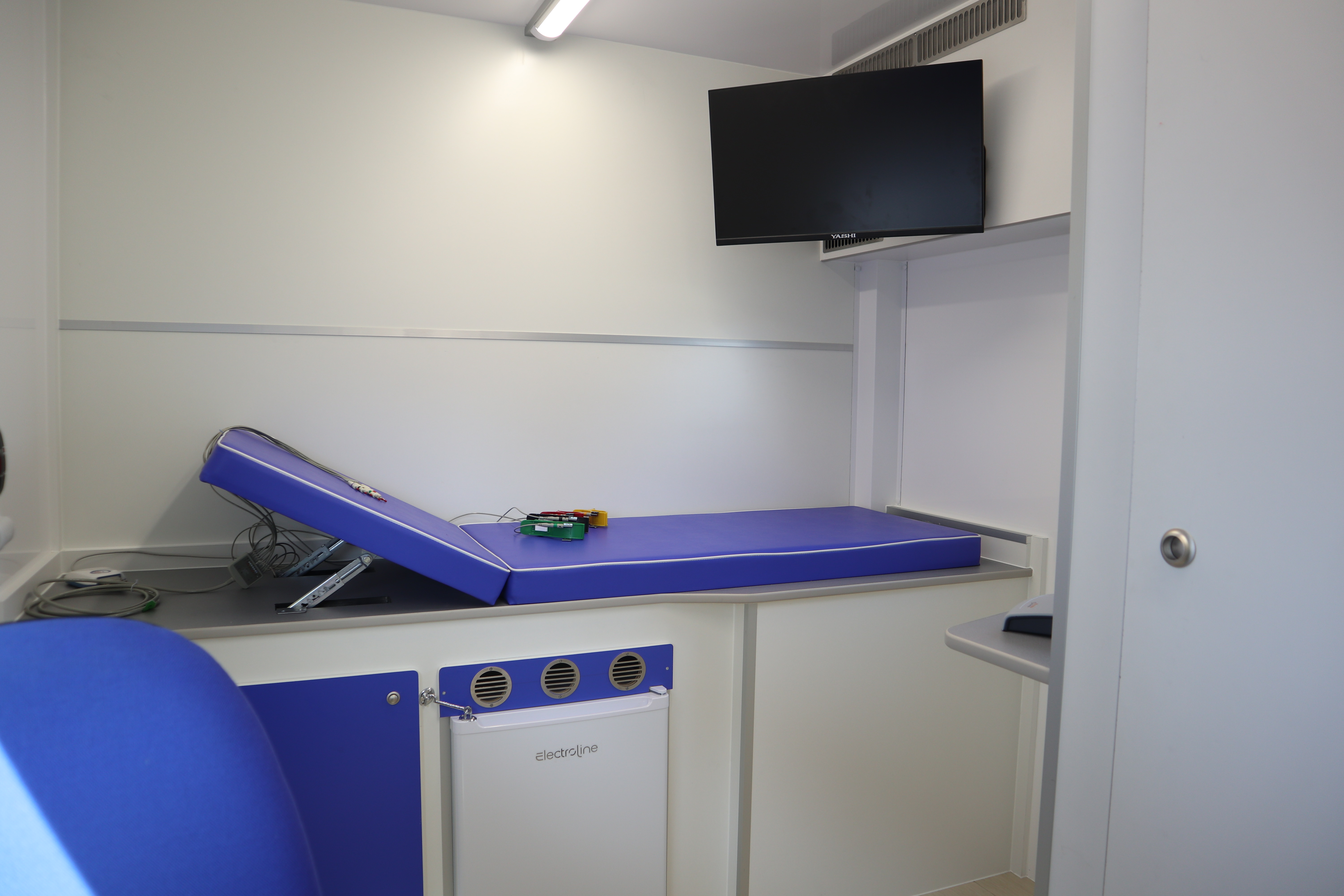 Interno unità mobile - vista 1