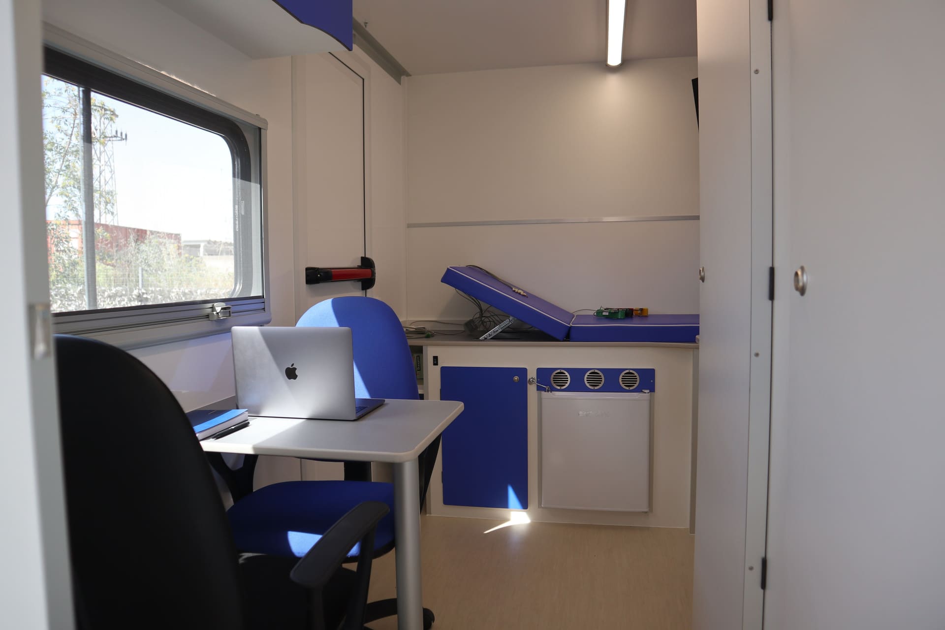 Interno unità mobile - vista 3
